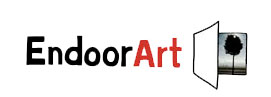 Logo for EndoorArt. Enter a door to a world of photografic art